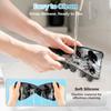 6-Cavity Bigfoot Ice Cube Mold Silicone Ice Maker Tray for Whiskey Cocktail