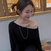 Star-shaped Pearl Sweater Chain - Elegant Commuting Multi-purpose Layered Collar Chain - New Style Accessory for Various Occasions