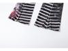 2025 Autumn Women's Sexy Mesh See-Through Print Top & High Waist Casual Pants Set