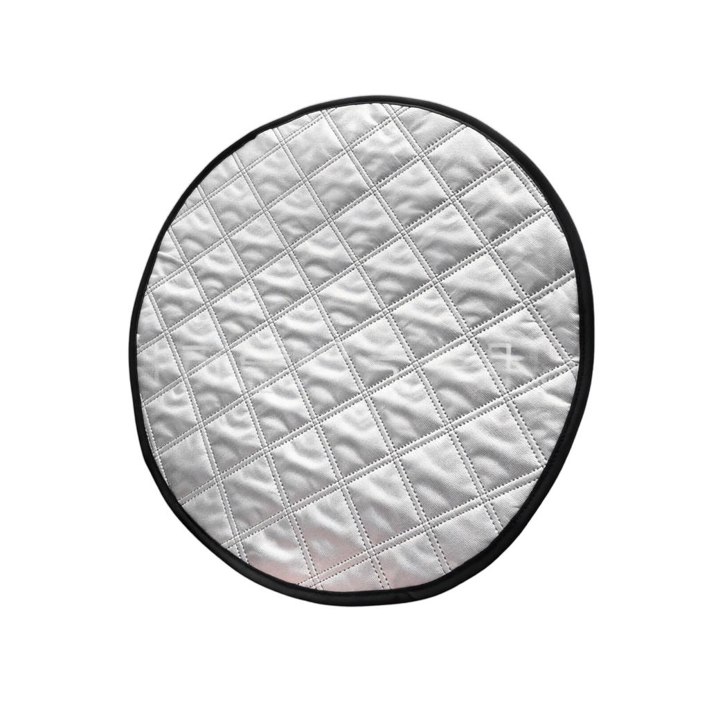 Car Steering Wheel Sun Shade Cover - Heat Reflective Fabric, for Summer
