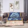 Anime Yu Gi Oh Karten Decke Camping Flanell Überwurfdecke für Schlafzimmer Warm Kundenspezifisch DIY Qualität Tagesdecke Geburtstagsgeschenk