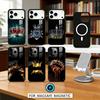 Queen King Crown Phone Case For iPhone 17,16,15,14,13,12,Pro,Max For Magsafe Magnetic Wireless Charging