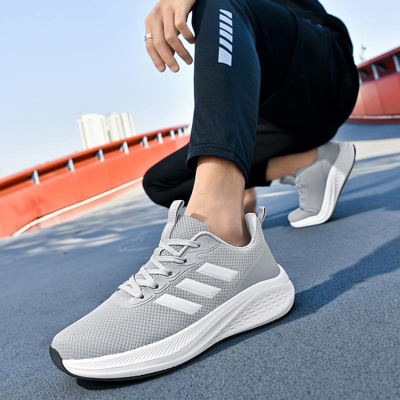 Ny Mode Herr- och Dam Fyra Säsonger Lågskurna Bekväma Skor Andningsbara Casual Löparskor