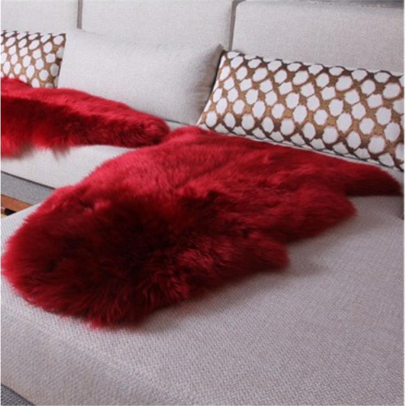 Australian Sheepskin Wool Seat, Floor, and Sofa Cushion Mat