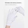 Ambition White Ceremony Gloves with Buckle