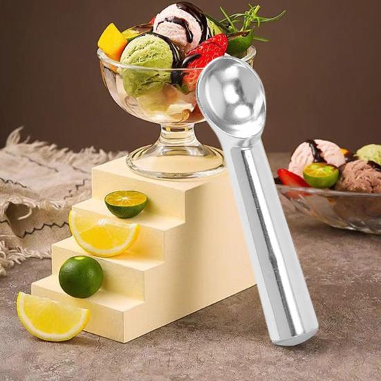 Lžíce na zmrzlinu Nepřilnavý Nemrznoucí Nemrznoucí Protiskluzová Pohodlná rukojeť Snadné čištění Hliníková slitina Vysoce odolná naběračka na zmrzlinu Kuchyňské potřeby