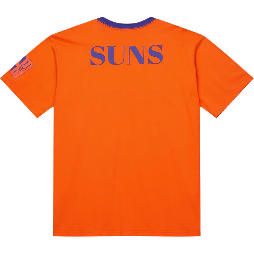 Mitchell & Ness X NBA Phoenix Suns T Shirt Men's Orange FC8082-PSUORAN