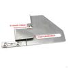 Lap Seam Folder Sewing Machine Presser Foot Adjustable Patchwork for Binder Pull