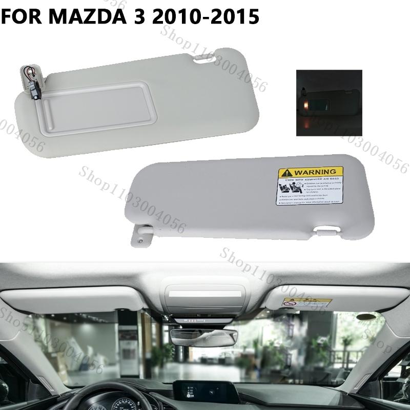 Sun Visor With Light For Mazda 3 2010 2011 2012 2013 2014 2015 Interior Roof Sunvisor BBM2-69-320C-75 BBM3-69-320C-75