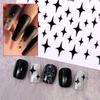 Popular Multi-color Star Nail Art Stickers: DIY Laser Gold & Silver Wearable Adhesive Decals