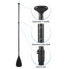 Dual Purpose 4-Piece Aluminum Paddle SUP Paddle Stand up Paddle Board Paddles Kayak Paddle Oar