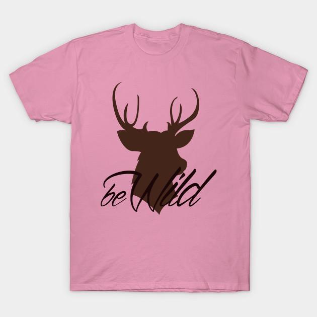 T Shirt Women Be Wild Harajuku Print Kawaii Tshirt Summer Short Sleeve Female T-Shirt Top Tee