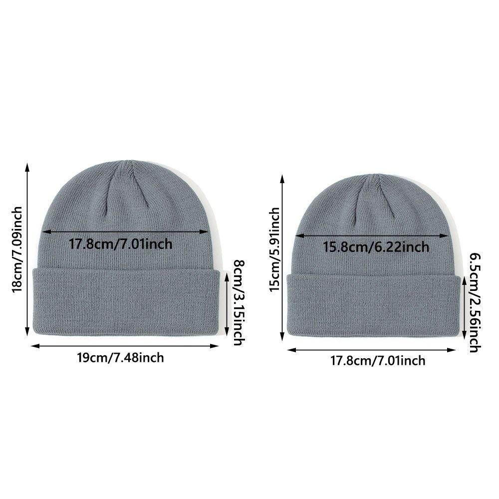Solid Color Baby Beanies Soft Warm Knit Cap Fashion Kids Winter Hat for Boys Girls