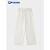 FUSION Women's Casual Knit Straight-Leg Pants