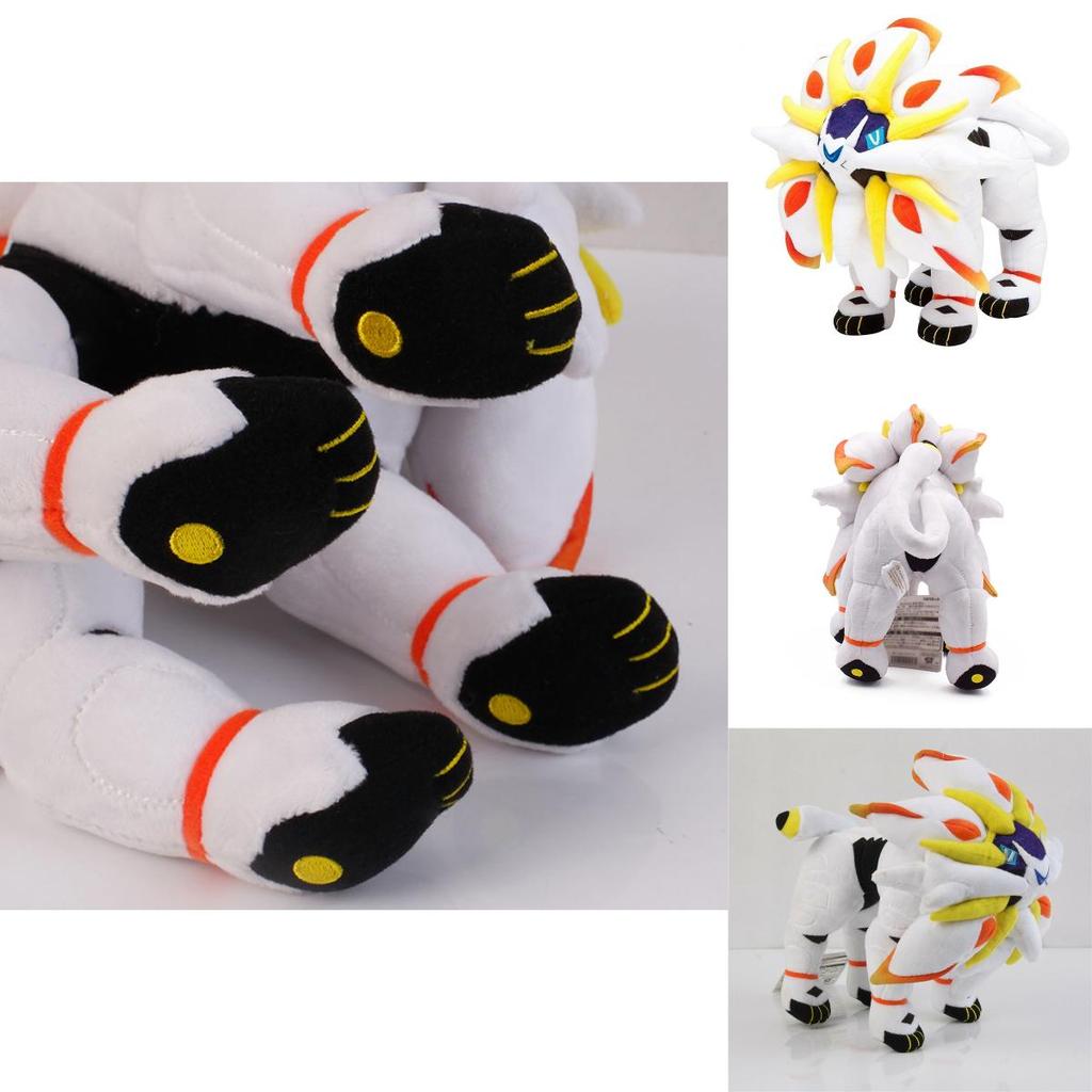 Adorable New Style Legendary Pokemon Solgaleo Sun Moon Plush Stuffed Doll Toy