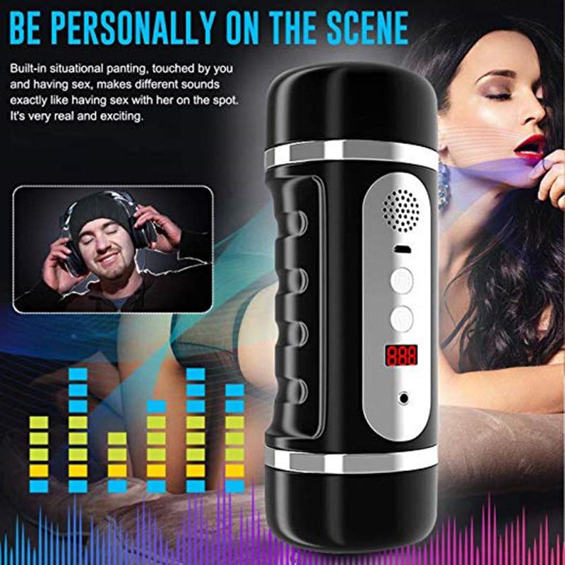 Muž Masturbator Cup Vytrvalostní cvičení pro dospělé Sex Produkty Vakuové Kapesní Pohár pro muže Měkká Pussy Sex