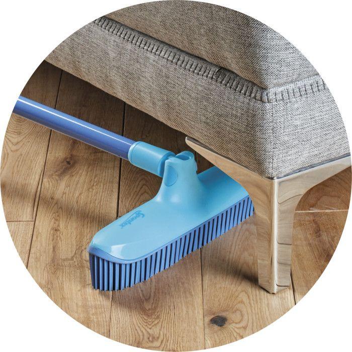 SPONTEX Balai Catch & Clean - Balai Picots + Pelle