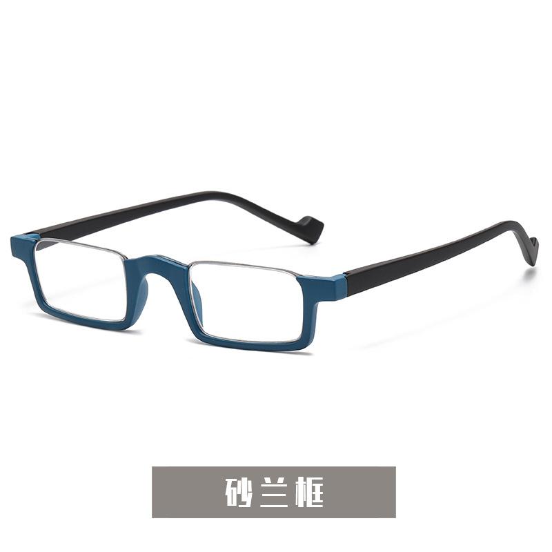 Fashion Half Frame Anti-Blue Reading Glasses High Definition Reading Glasses Reading Glasses Reading Glasses Reading Glasses +100