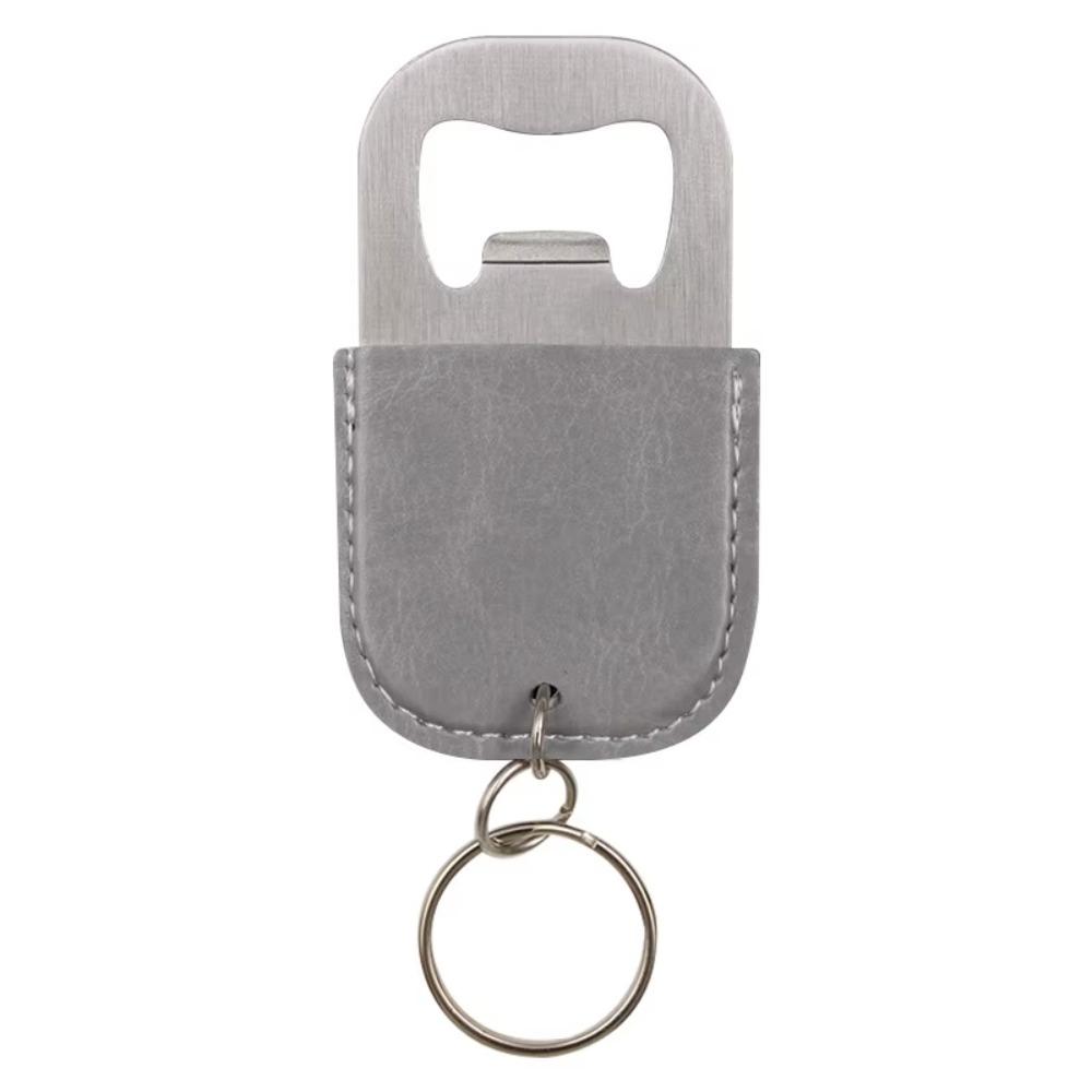 Wine Bottle Opening Fashionable Keyring Leather Kitchen Gadget Bottle Opener Keychain  Outdoor