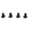 Push Pin Clips Accessories Car Exterior Mouldings 6mm Hole Dia Fastener