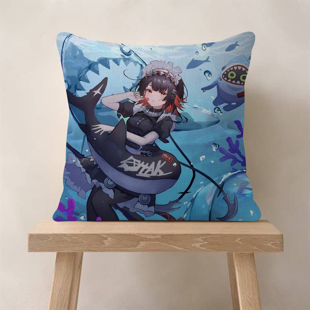 Game Cute Zenless Zone Zero Cushion Cover Decorative Pillow Sofa Home Decor Case Pillow Cases