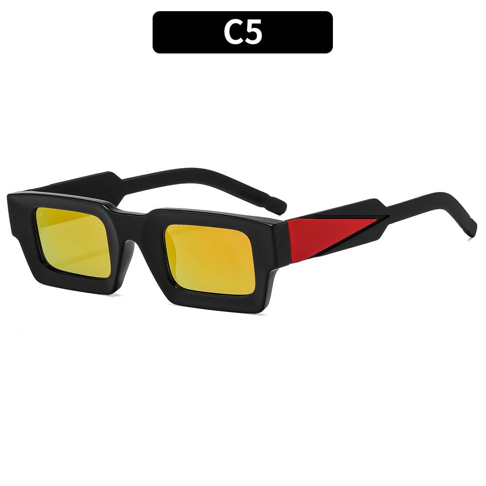 Women's sunglasses men's retro square sunglasses