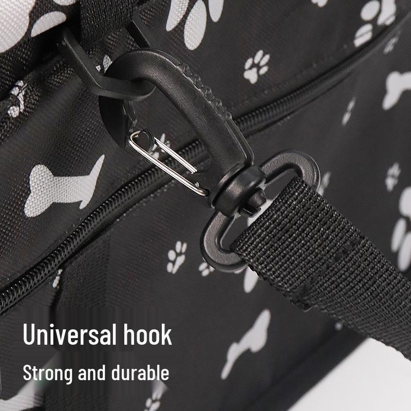 Portable Foldable Pet Travel Bag - Breathable Carrier for Cats and Dogs