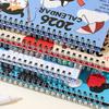 Cow Cat Series 2026 Desk Calendar Memo Notes One Month To View Tabletop Schedule Cartoon Coil Binding Monthly Calendar School
