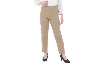 Long Leggings with Fleece and Warmth for the Office One-Dybell Women's Lining, Stretch, (Size L, Beige)