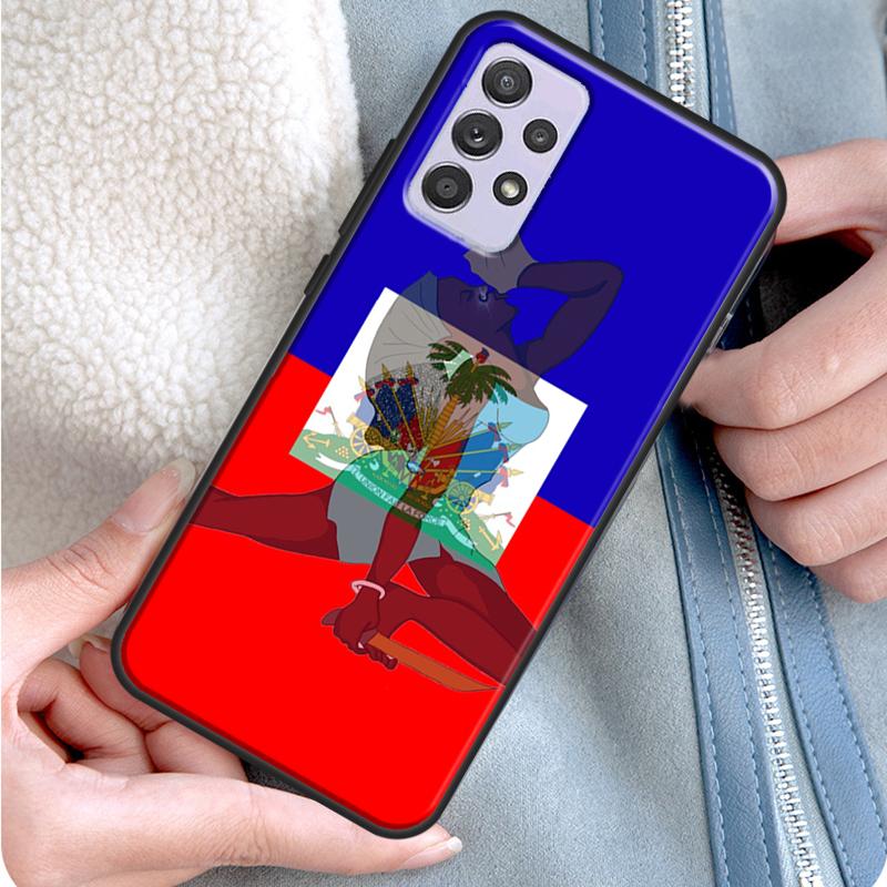 

Мягкая задняя крышка с флагом Гаити для Samsung A52S A12 A22 A42 A52 A72 A51 A71 A50 A70 A20e A21S A32 Samsung A72