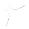 Front Bumper Moulding Chrome Trim 51118226562 Rocker Panel Impact Strip for 5 Series E39 1996 To 2003