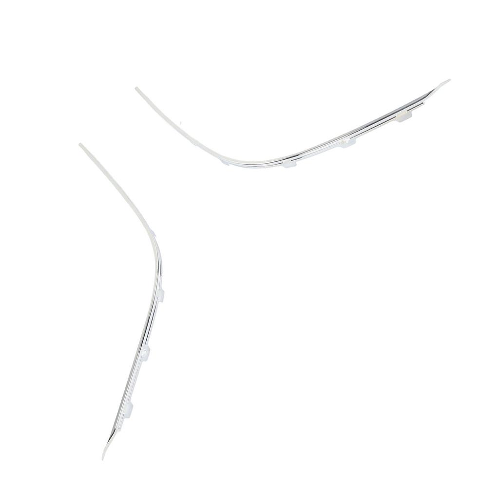 Front Bumper Moulding Chrome Trim 51118226562 Rocker Panel Impact Strip for 5 Series E39 1996 To 2003