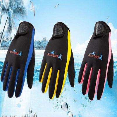 (Kung Pao Chicken)1.5mm Neoprene Gloves Diving Surfing Spearfishing Snorkeling Warm Gloves Fashion