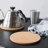 4pcs Cork Pot Mat Heat Resistant Round Pans Holder Bowl Placemats Worktop Saver Mat Cup Coasters Tableware for Kitchen Gadget