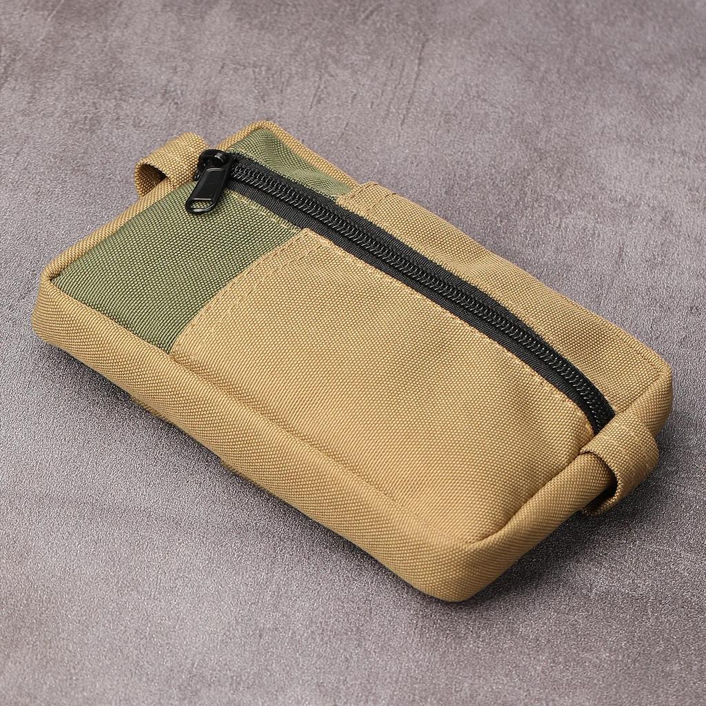 1pc Portable Outdoor EDC Tool Storage Bag Tactical EDC Pouch Mini Tactical Wallet Coin Purse Multifunctional Bag for Camping