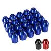 20pcs M12x1.5 Wheel Lug Nuts 35mm 6061 Aluminum Alloy Closed End Tire Lug Nuts Replacement for Car Accessories Tool