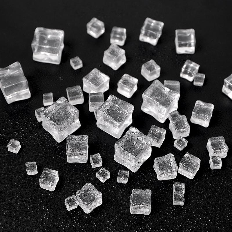 30Pcs Crystal Diamond Artificial Ice Blocks for Photography Props Vase Filling Home Decoration DIY Party Supplies Wedding Decor