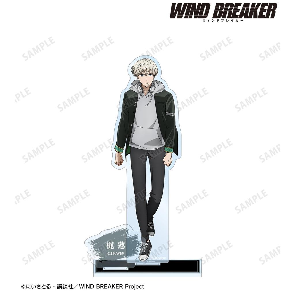 TV Anime Kaji Ren Big Acrylic Stand with Parts "WIND BREAKER"