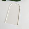 10pcs DIY Clear Acrylic Wedding Table Sign Luggage Birthday Festival Party Table