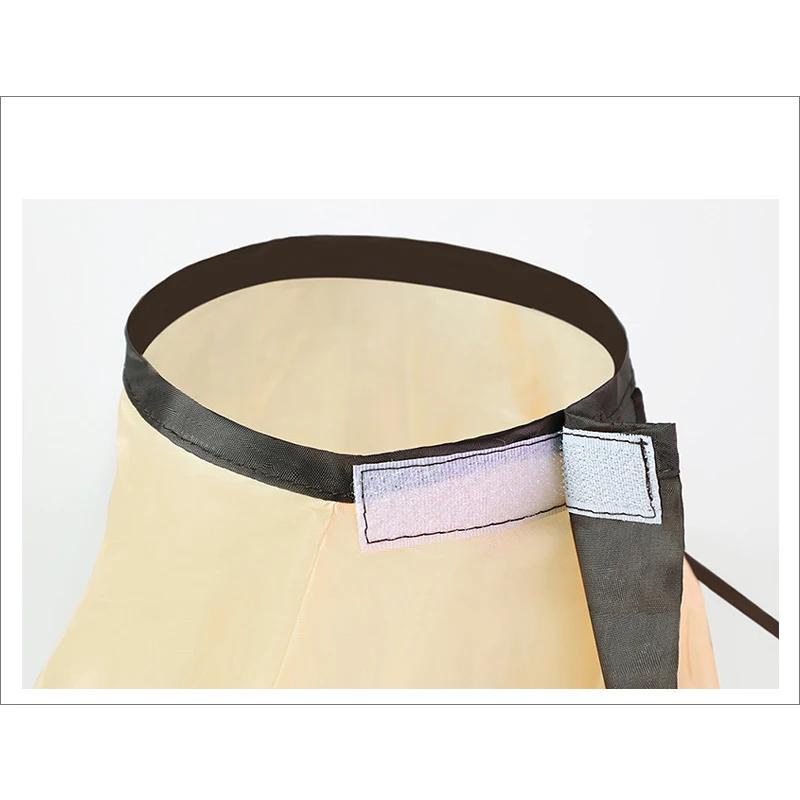 1PC Wasserdicht Erwachsene Haar Schneiden Mantel Faltbare Regenschirm Cape Salon Barber Hause Friseur Cape Abdeckung Tuch