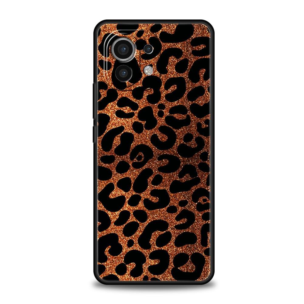 

Phone Case For Xiaomi Mi 15 14 13 12 11 Lite 14T 13T 12T 11T Pro Poco X7 X6 X5 X3 Pro F6 F5 F4 Cover Sexy Trendy Leopard Print Poco X5 Pro