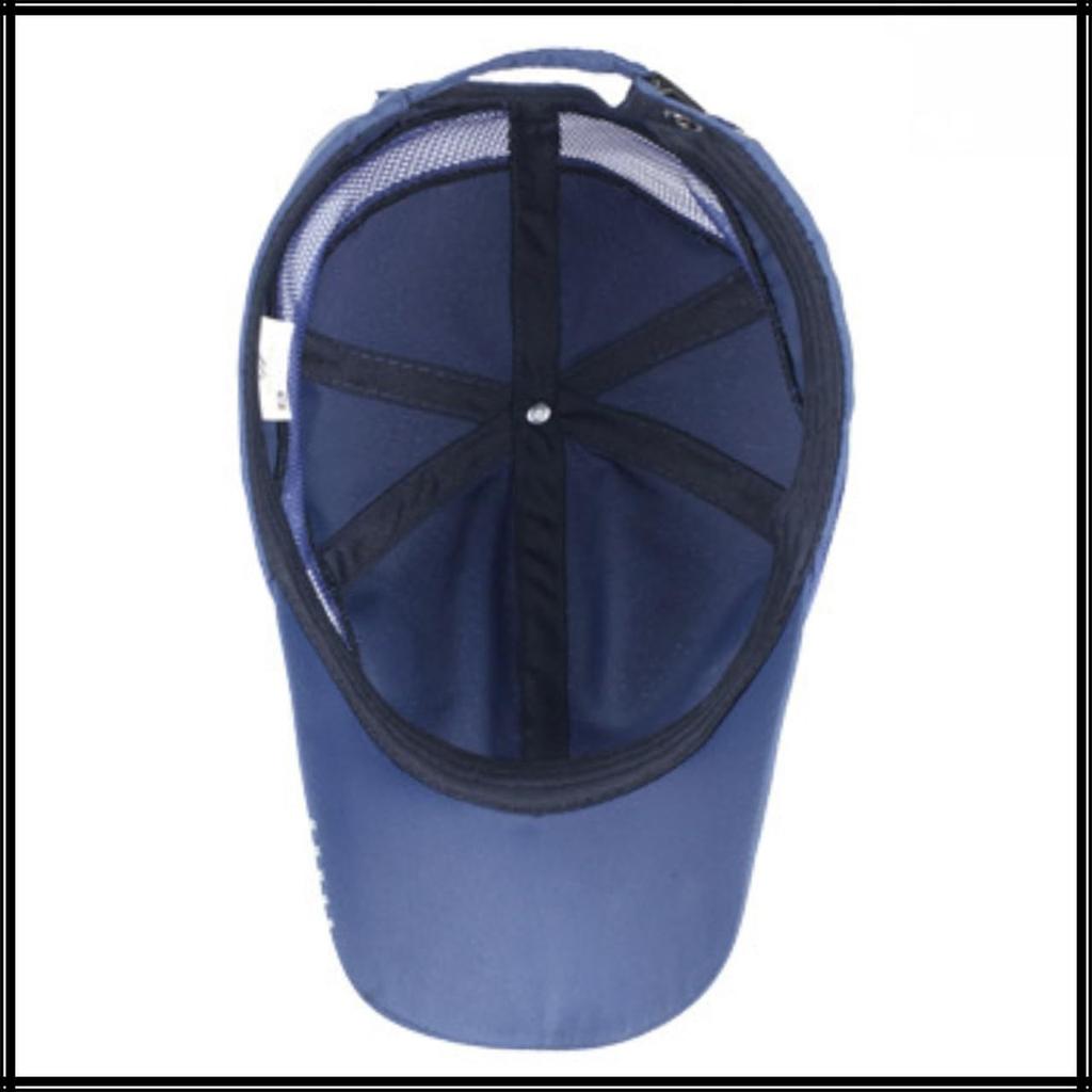 White Fang Sun UV CZA073 Kappe, Hut, Hut, Schutz, Netz, Atmungsaktiv, Radfahren, Laufen, Herren (Schwarz)