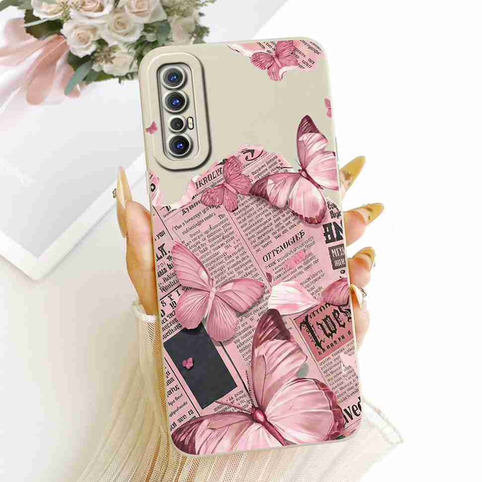 Soft Dragon Silicone Case For OPPO Reno3 Reno 3 Pro 3Pro 4G 6.4" CPH2035 CPH2037 CPH2036 Shell Couples Phone Cover