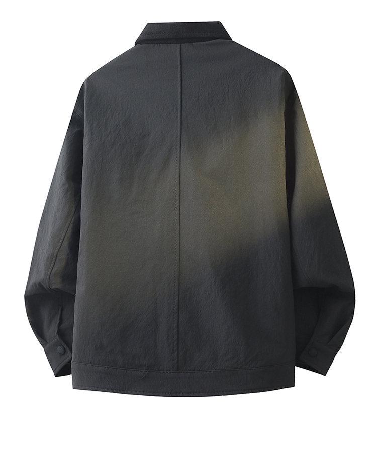 2026 Spring/Autumn Men's Lay Flat Lapel Two-Piece Workwear Jacket