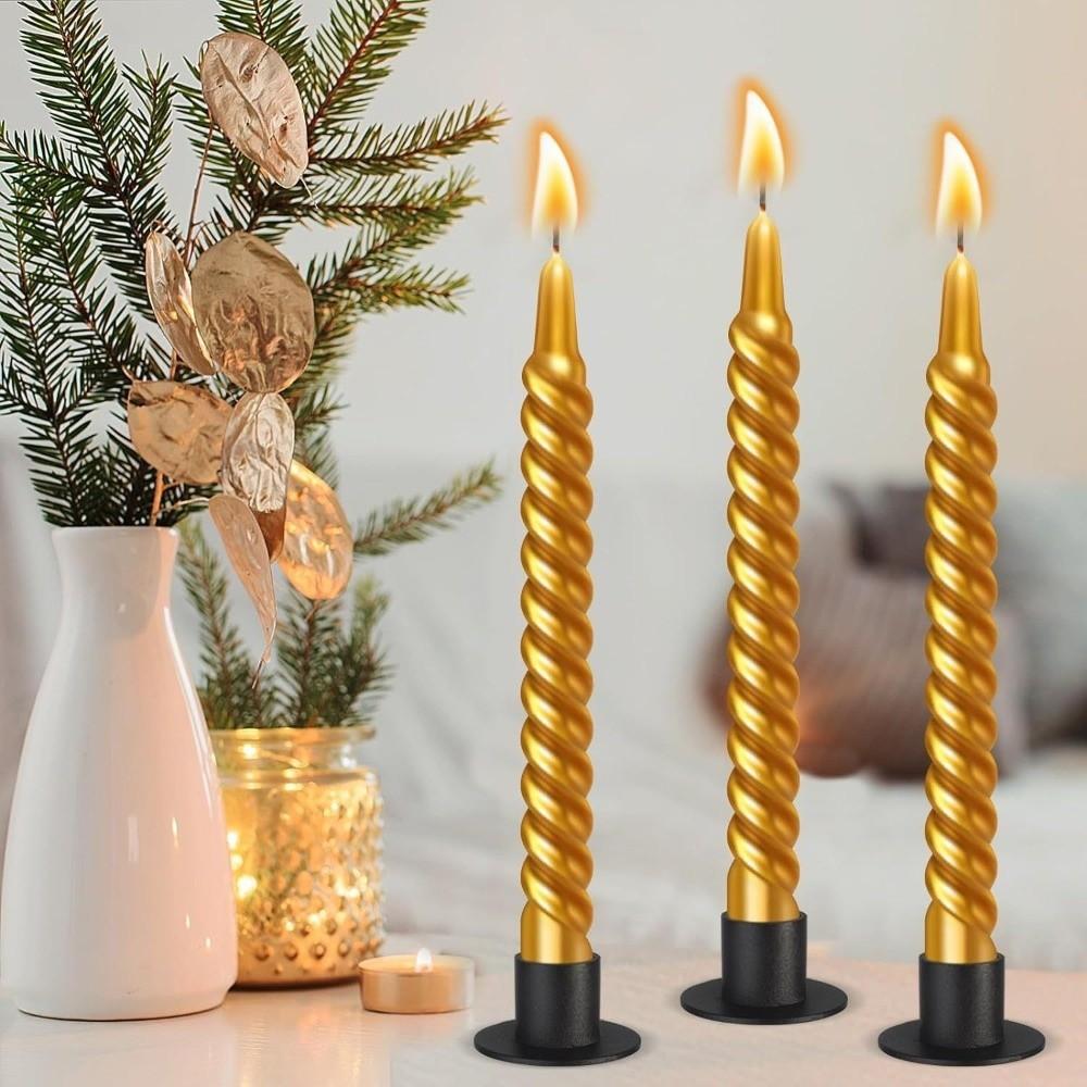 Retro Candle Holders Iron Candle Stand Festival Candlestick Candlestick Holder Wedding Party