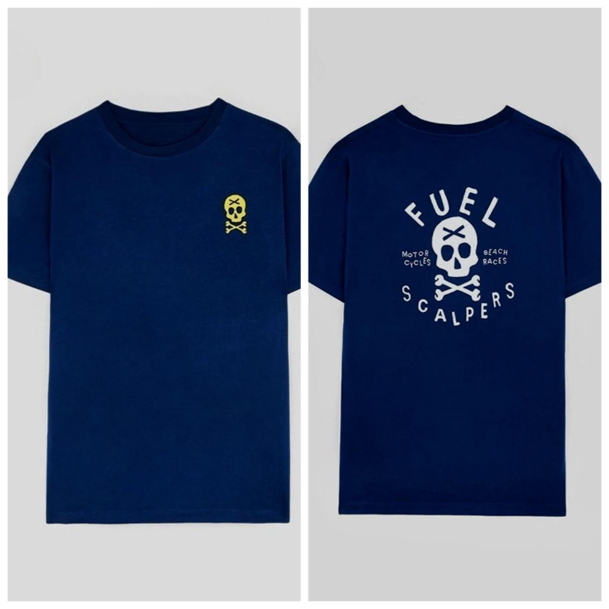 

2025 Fuel X Scalpers FXS T-Shirt Peripheral Pattern Printing Summer Luxury Brand Cotton Men s and Women s T-Shirt Short Sleeve 4XL