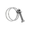 Yuzhiao 304 Stainless Steel Double Wire Hose Clamp