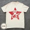 Rock Star Cat Tshirt Vintage Loose Oversized Unisex Tshirt Trendy Cotton Harajuku High Quality Comfortable Breathable Couples