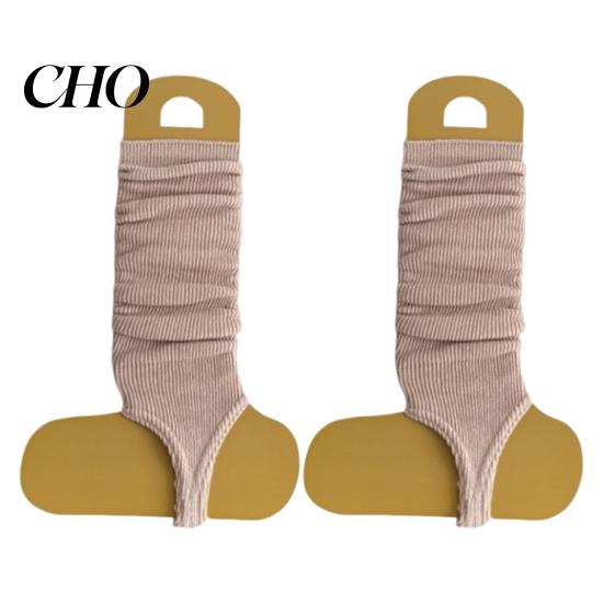 Women Toeless Socks Girls Summer Stirrup Breathable Calf Slouchy Solid Color Ballet Leg Warmers Scrunch for Yoga Dance Sun Protection