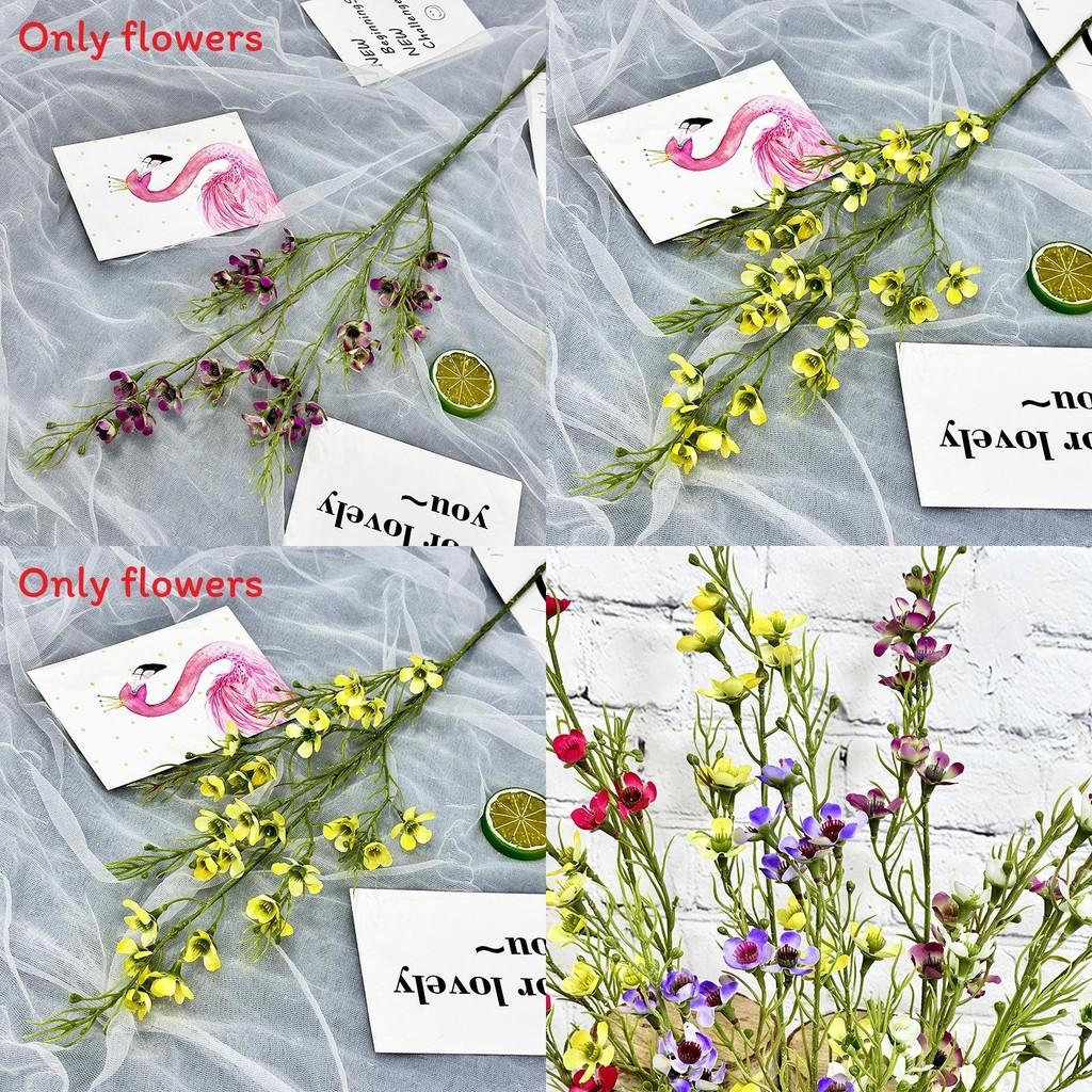 Silk Chimonanthus Praecox Branches Wedding Table Decor Artificial Flowers For Home And Event Styling